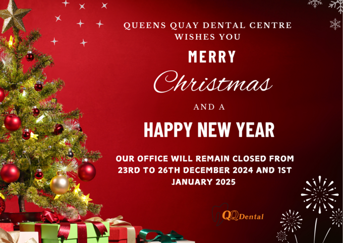 Holiday Season update - Queens Quay Dental Centre